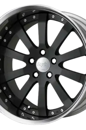 Premium Work Equip E10 5x120 19x13+4 r disk Black Anodized