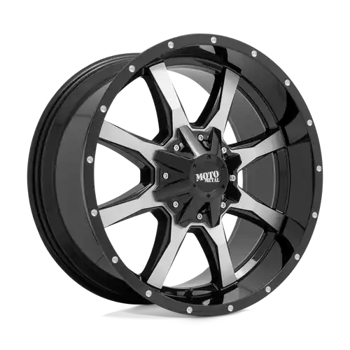 Price Drop Moto Metal MO970 6X135/6X139.7 20X9 +12 GLOSS BLACK MACHINED FACE