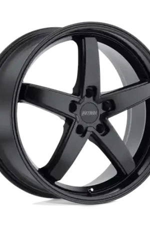 High Quality Petrol P1B 5X120 17X8 +35 MATTE BLACK