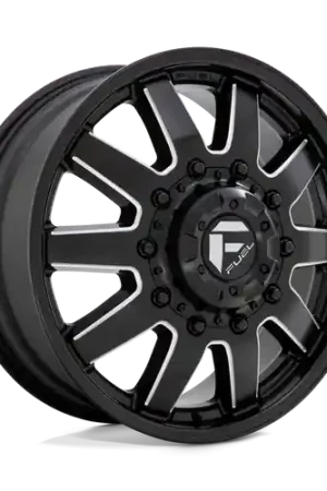 Viral Fuel 1PC D538 MAVERICK 8X200 24X8.25 +105 MATTE BLACK MILLED