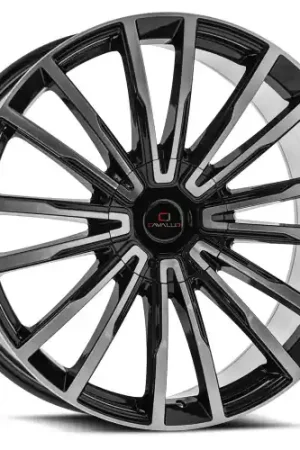 Top Pick Cavallo CLV-47 6x135/6x139.7 24x9 +25 Gloss Black & Machined