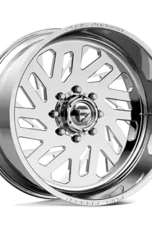 Free Returns Fuel Forged FF112 5X127 26X16 -101 GLOSS BLACK MILLED
