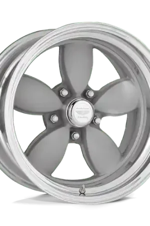 Handmade American Racing Vintage VN402 CLASSIC 200S 5X114.3 15X10 -44 TWO-PIECE MAG GRAY CENTER POLISHED BARREL