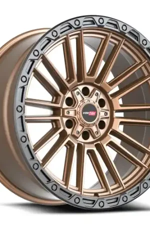 Limited Edition Vortek VRT-604 6x135/6x139.7 18x9 +18 Matte Bronze With Black Bead Ring