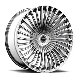 Motiv 438C 5X115/5X120 22x9 +15 Chrome Clearance