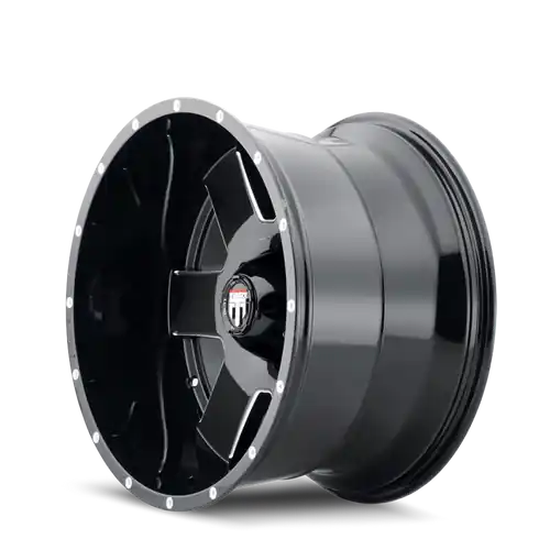 American Truxx Armor AT155 8x180 20x12-44 Black/Milled Exclusive Offer