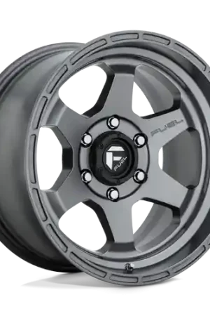 Deal Fuel 1PC D665 SHOK 6X139.7 17X9 -12 MATTE ANTHRACITE