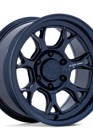 Limited Edition Black Rhino BR017 ETOSHA 6X120 17X8.5 -10 GLOSS MIDNIGHT BLUE