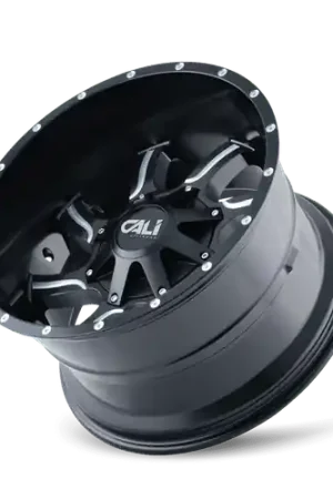 Cali Off-Road Twisted 9102 5x150 20x9+0 Satin Black/Milled Spokes Free Shipping