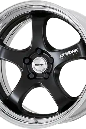 Work Meister S1R 4x100 17x7+22 A Disk Matte Black Trending