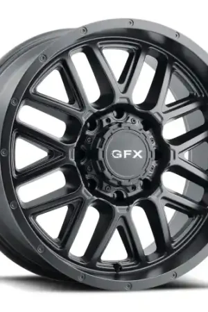 Authentic G-FX TM-5 6x139.7 17x8.5+0 Matte Black