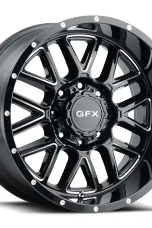 Best Choice G-FX TM-5 5x127/5x135 18x9+12 Gloss Black Milled