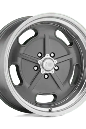 Certified American Racing Vintage VN511 SALT FLAT 5X120.65 20X9.5 0 MAG GRAY W/ DIAMOND CUT LIP