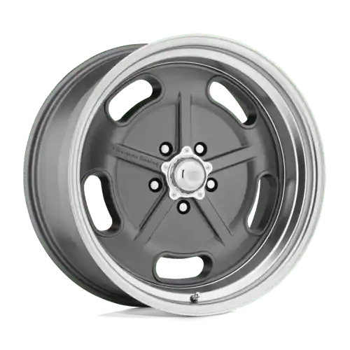 Certified American Racing Vintage VN511 SALT FLAT 5X120.65 20X9.5 0 MAG GRAY W/ DIAMOND CUT LIP