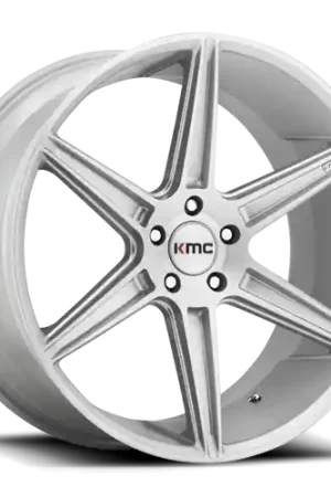 Top Pick KMC KM711 PRISM 5X114.3 20X10.5 +35 BRUSHED SILVER
