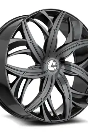 Hot Deal Azara AZA-541 6x135/6x139.7 22x9.5 +22 Gloss Black