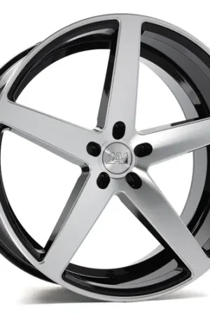 Best Price Axe ZX9 5x112 20X8.5+40 BLACK AND POLISHED FACE