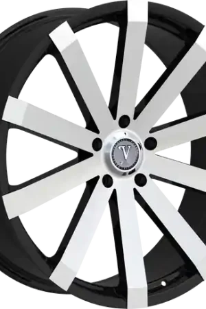 Price Drop VELOCITY 12 5X120 18x8 +35 BLACK MACHINED