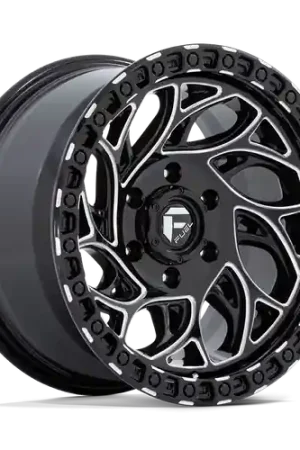 Fuel 1PC D840 RUNNER OR 6X120 20X9 +20 GLOSS BLACK MILLED New Arrival