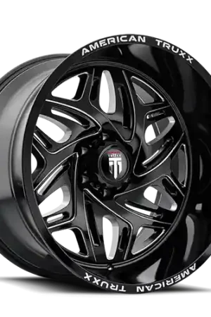 Genuine American Truxx Euphoria AT1914 8x170 20x9+0 Black/Milled