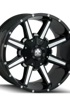 Mayhem Arsenal 8104 6x135/6x139.7 20x10-19 Gloss Black/Machined Face Top Pick