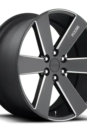 In Demand Foose 1PC F158 SWITCH 6X139.7 20X9.5 +30 MATTE BLACK MILLED
