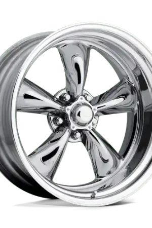 Crafted American Racing Vintage VN405 TORQ THRUST II CUSTOM 5X120.65 17X11 +14 TWO-PIECE POLISHED