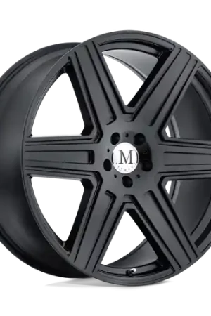 Mandrus ATLAS 5X112 22X10 +44 MATTE BLACK Free Returns