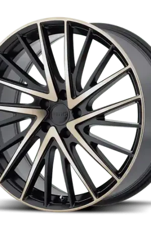 Fresh Stock KMC KM697 NEWTON 5X120 18X8 +35 SATIN BLACK W/ MACHINED FACE AND TINTED CLEAR