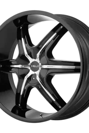 Helo HE891 6X135/6X139.7 24X9 +35 GLOSS BLACK Must Have