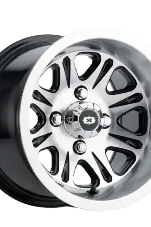 Vision ATV 547 Spirit 4x156 14x7+2 Gloss Black Mirror Machined Face Express Delivery