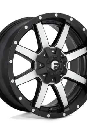 Fuel 1PC D537 MAVERICK 8X165.1 20X9 +1 MATTE BLACK MACHINED Hot Deal
