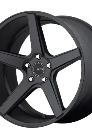 Best Price KMC KM685 DISTRICT 5X120 20X8.5 +35 SATIN BLACK