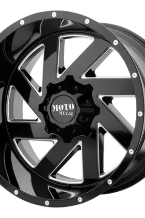 Moto Metal MO988 MELEE BLANK 22X10 -18 GLOSS BLACK MILLED Best Choice