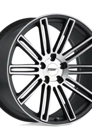 TSW CROWTHORNE 5X112 19X9.5 +50 MATTE GUNMETAL W/ MATTE MACHINE FACE Discount