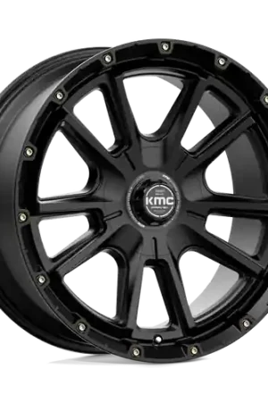 Deal KMC KM100 SYNC 6X120/6X139.7 20X9 +18 SATIN BLACK