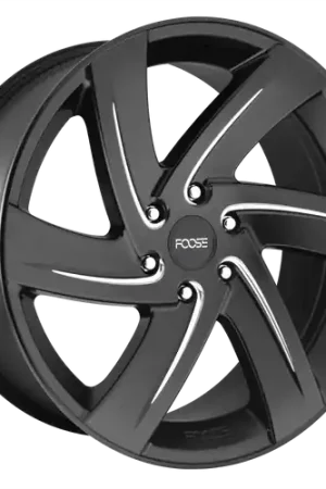 Foose 1PC F167 BODINE 6X135 22X9.5 +30 MATTE BLACK MILLED Popular