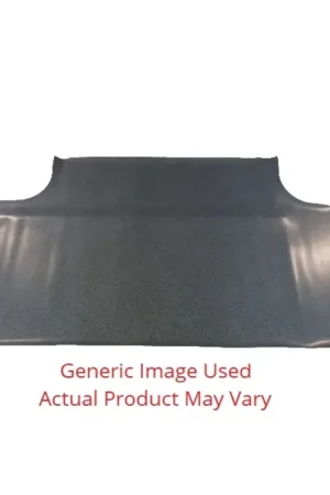 Fan Favorite Trunk Floor Mat Cover for 1969 Plymouth Fury Convertible Rubber Gray Herringbone