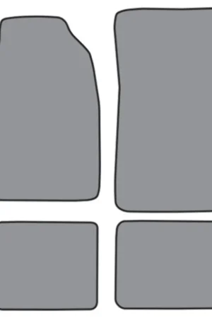 Discount Floor Mats for 1988-1991 Honda CRX Pattern Cutpile Complete 4Pc