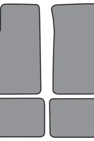 Certified Floor Mats for 2011 Cadillac DTS Rear Wheel Drive 4pc (P539 P539R)