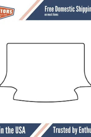 Trunk Floor Mat Cover with Insulation for 37-39 Chevy 2-D Sedan, G-010 Bowtie Money Back Guarantee