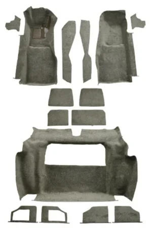 Carpet for 1981-1982 Chevrolet Corvette Complete without Door Panels Direct From Manufacturer