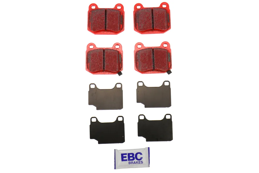 Best Price EBC Brakes Redstuff Ceramic Low Dust Disc Brake Pads - 2017-2020 Subaru BRZ / 2015-2017 STI / 2004-2014 Impreza / 2019 Toyota 86