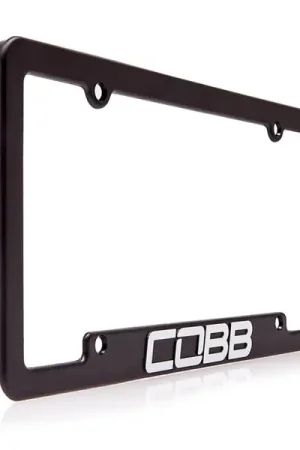 Cobb Black License Plate Frame Direct From Factory