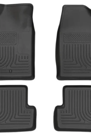 Fast Shipping Husky Liners 04-10 Chevrolet Cobalt WeatherBeater Combo Black Floor Liners