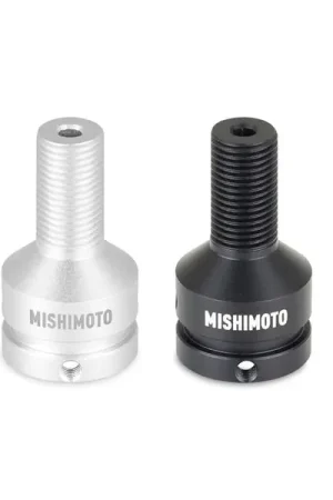 Mishimoto Non-Threaded Shifter Adapter Kit - Silver Luxury