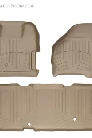 WT FloorLiner - Rear - Tan Hassle-Free Returns