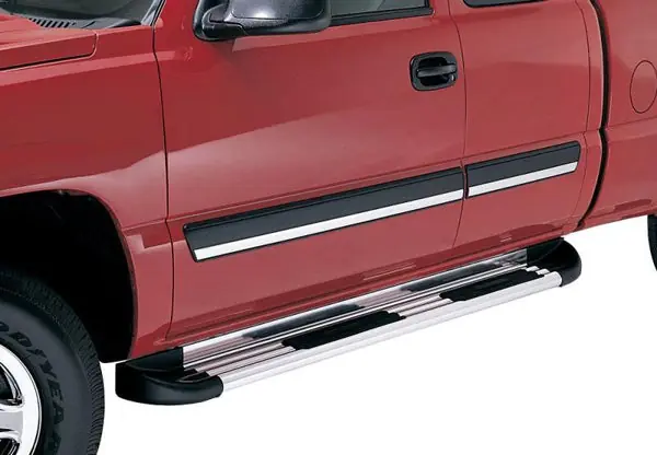 Today Only Lund 00-05 GMC Yukon (70in w/Fender Flares) TrailRunner Extruded Multi-Fit Running Boards - Black