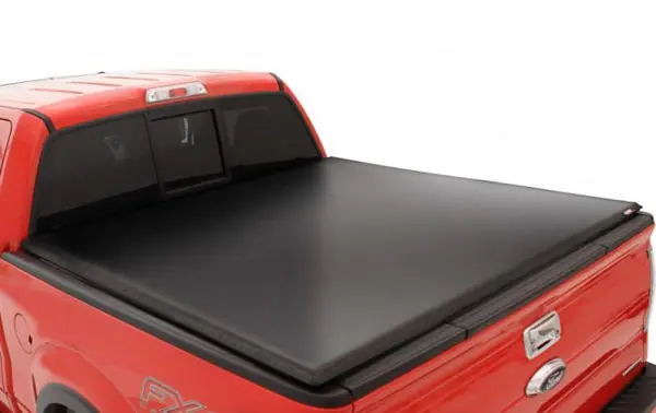 Lund 07-13 Chevy Silverado 1500 (8ft. Bed) Genesis Tri-Fold Tonneau Cover - Black High Quality