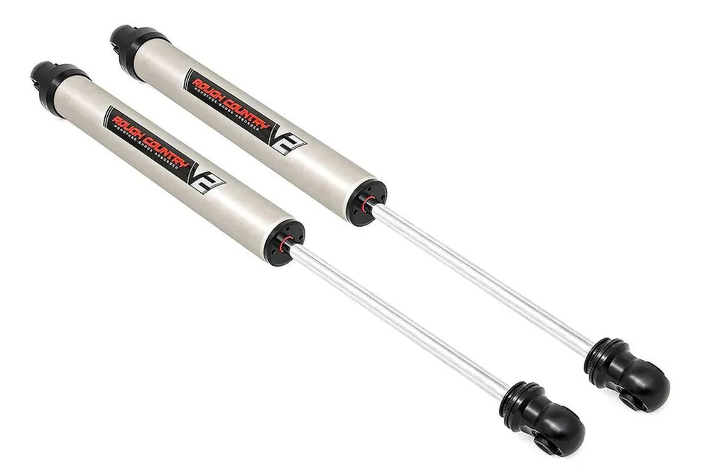 Jeep Gladiator JT 20-UP V2 Front Monotube Shocks Pair 0-1.5 Inch Rough Country Low Price